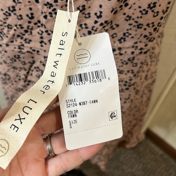 Saltwater Luxe Lyrah Mini Dress, size small.  NWT. - Picture 6 of 6